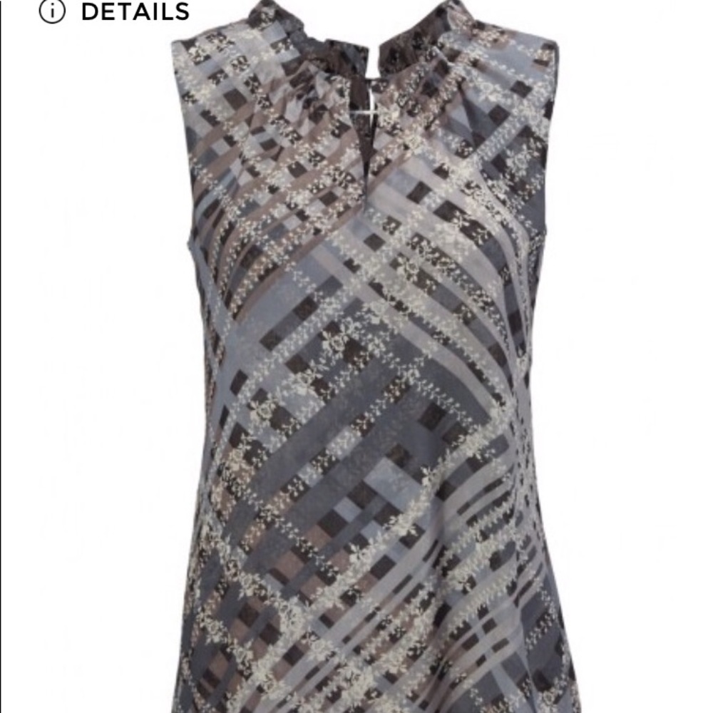 CAbi Graph Blouse NWOT